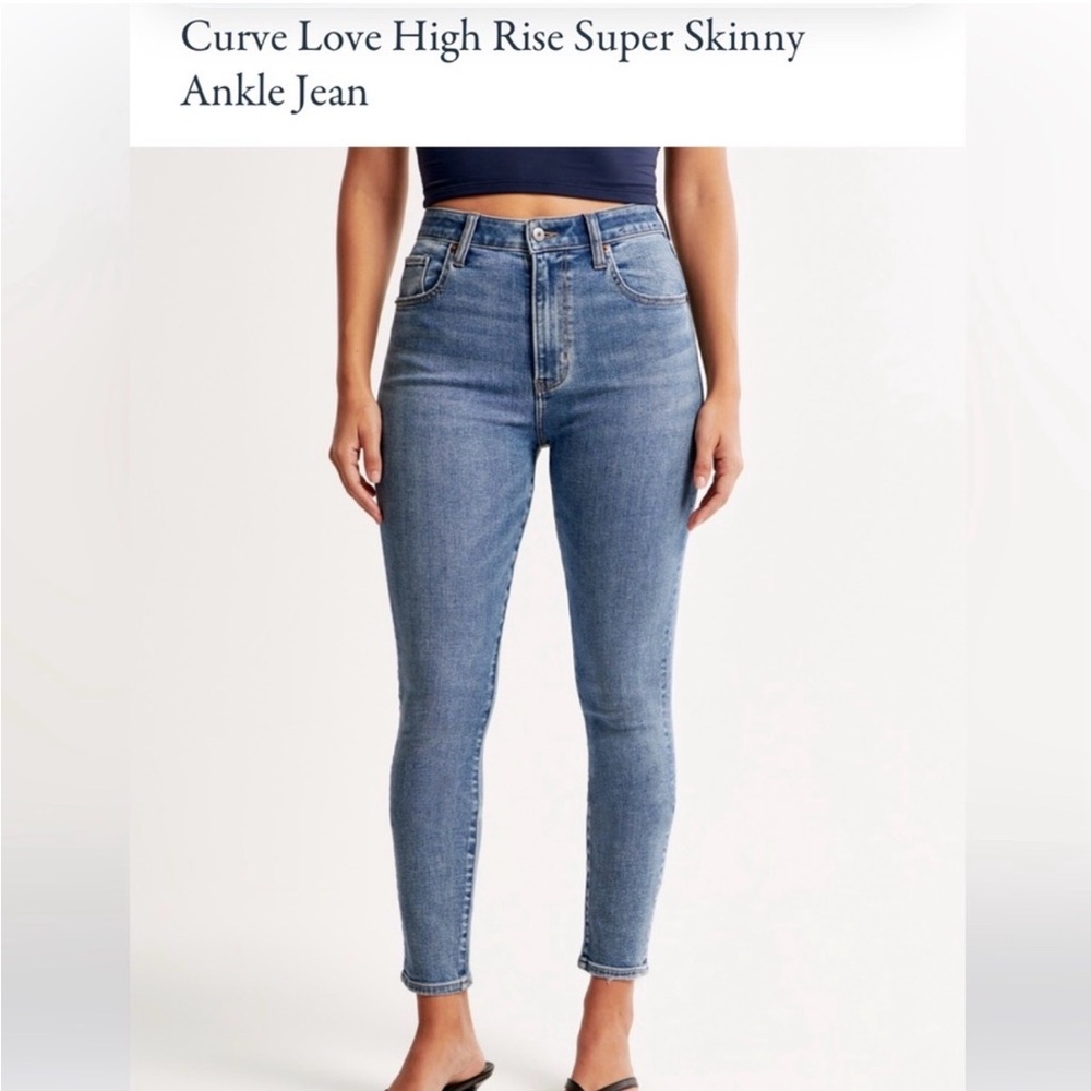 Abercrombie Curve Love Skinny Jeans